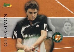 Gilles Simon 2008 Ace Authentic Matchpoint - French Open - Silver #RG16 - Picture 1 of 2
