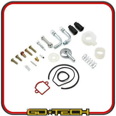 KIT RICAMBI REVISIONE CARBURATORE DELLORTO SHA 14 15 16 PIAGGIO CIAO SI COMPLETO