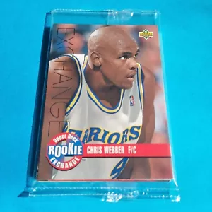 1993-94 Upper Deck ROOKIE EXCHANGE Factory Sealed Webber, Hardaway Sharp nm/m - Picture 1 of 2