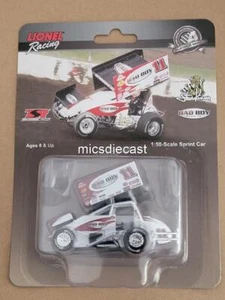 VHTF NUOVO CON SCATOLA 2013 Steve Kinser #11 Bad Boy Bugggies Sprint 1:50 pressofuso platino TSR - Foto 1 di 2