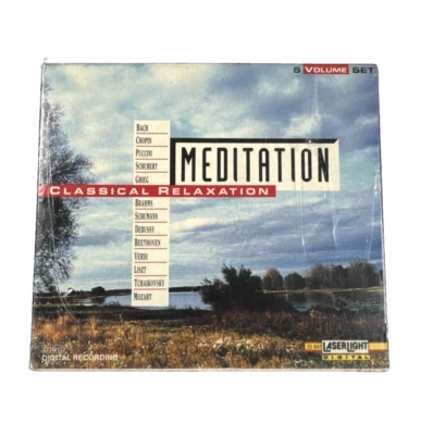 LaserLight Meditation Classical Relaxation Vol 6-10 CD Set New Sealed - Image 1 of 4