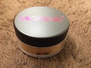 Mineral Makeup Foundation Powder #MF-3 Toffee Mica Beauty MicaBella New 05/2025 - Picture 1 of 2