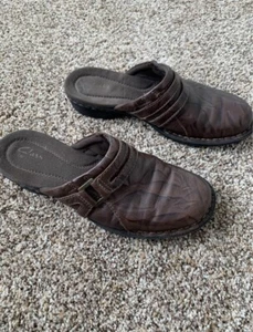 Zapatos Clark’s de mujer marrón talla 7, excelente estado. Slip In, No Heal - Imagen 1 de 5