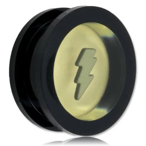 Plug d'oreille vissable acrylique Floating Lightning - Imagen 1 de 1