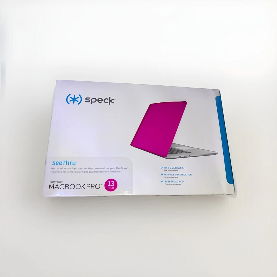 Speck SeeThru Hardshell para MacBook Pro 13" com tela Retina rosa  - Imagem 1 de 3