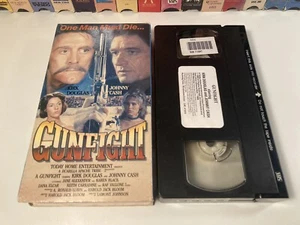 * Gunfight 1971 Western VHS Kirk Douglas Johnny Cash Karen Black - Picture 1 of 8
