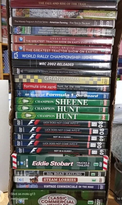 MOTORSPORT - F1 - MOTORCROSS - TT - MSA - DVDS (UP TO 25% DISCOUNT) FREE POSTAGE - Image 1 of 1