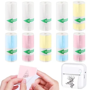 10 Rouleaux Appareil Photo Impression Papier Papier Thermique Rouleaux Thermi... - Photo 1/7