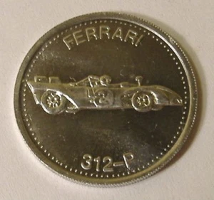 Hot Wheels Ferrari 312-P Shell Coin '72 Premium Hotwheels - Picture 1 of 1