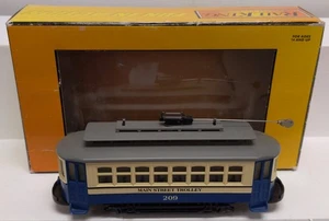 MTH 30-2562 O Scale Main Street Bump-n-Go Trolley #209/Box - Picture 1 of 8