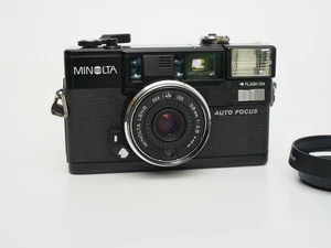 Minolta Hi-Matic AF2 geprüfte analoge Kompaktkamera 35 mm neue Dichtungen - Bild 1 von 12