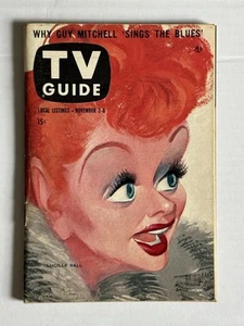 TV Guide Lucille Ball November 2, 1957 High Grade NM - Picture 1 of 2
