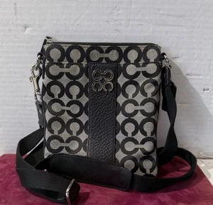 Coach Crossbody Signature Swingpack kleine Schultertasche Handtasche - schwarz - Bild 1 von 6