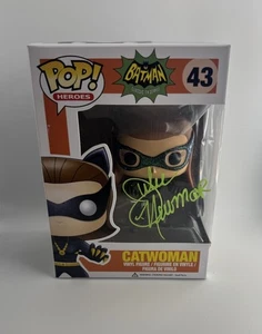 JULIE NEWMAR SIGNED BATMAN TV SERIES CATWOMAN FUNKO POP BAS BECKETT - Picture 1 of 4