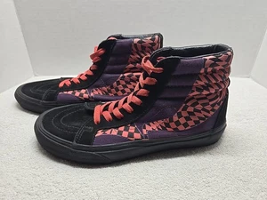 Vans Herren/Damen Schuhe "Sk8-H Reissue" (Warp) schwarz/paprika 8,5 Damen 7 - Bild 1 von 13