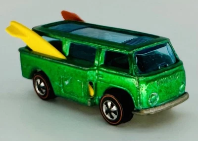 1969 Redline Volkswagen VW BEACH BOMB Green Surfboards Dark Interior Excellent! - Image 1 of 4