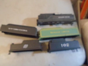 Rivarossi 5 carcasas tiernas 102 tiernas 2 escalones rotos media luna limitada3 roto st - Imagen 1 de 4