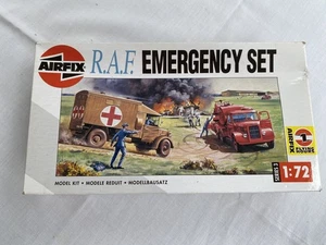 JUEGO DE EMERGENCIA AIRFIX ESCALA 1/72 RAF KIT DE PLÁSTICO SELLADO DE FÁBRICA EN CAJA SIN ABRIR - Imagen 1 de 4