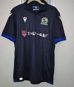 Macron 2022-2023 Blackburn Rovers Away Football Shirt - Size Large - Picture 1 of 7