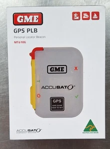 GME 406MHz Emergency Personal Locating Beacon w/ GPS PLB Locator MT610G Aus - Zdjęcie 1 z 2