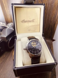 Ingersoll automatic Turbion watch IN8100 calibro 247 left winding crown #8538 - Picture 1 of 23