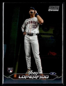 2024 Topps Stadium Club Chrome Joey Loperfido #259 RC Astros - Picture 1 of 2