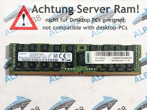 64 GB Rdimm ECC Reg DDR4-2400 4DRx4 PC4-2400T-LD1-11-MC0 Serveur RAM - Photo 1/1