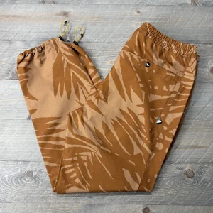 Pantaloni utility Paper Planes uomo XL motivo foglia di palma poliestere PPL nuovi con etichette - Foto 1 di 20