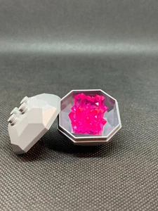 Lego Crystal Geode Rock New Stocking Stuffer Miner Gems With 4 gems New - Picture 1 of 23