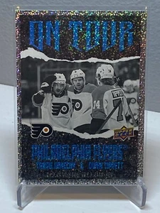 #OT-3 Travis Konecny Owen Tippett - 2024-25 UD Serie 2 - De gira - Mota - Imagen 1 de 2