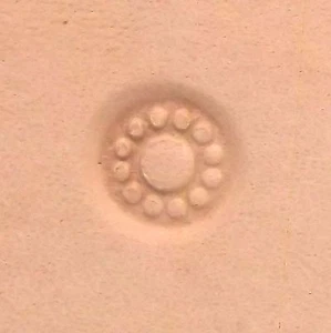 Blumen-Mittelstempel J520 "5/16" (7,9 mm) für Leder von Stecksstore - Bild 1 von 3