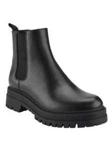 Bota Chelsea Marc Fisher Pietro 3 para mujer con suela negra imitación cuero talla 8,5 - Imagen 1 de 1