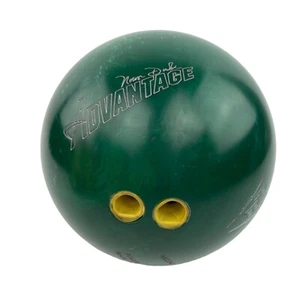 RARO Bola de Bowling Vintage Norm Duke Advantage EE. UU. Verde Mármol 15 lb - Imagen 1 de 6
