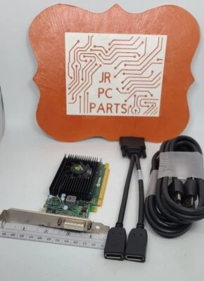 Nvidia Quadro NVS 315 1GB Dual DisplayPort Monitor Windows 10 Video Card ATX HP - Image 1 of 4