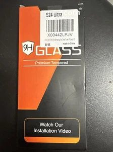 3er Pack Samsung Galaxy s24 Ultra Hartglas Displayschutzfolie - Bild 1 von 3
