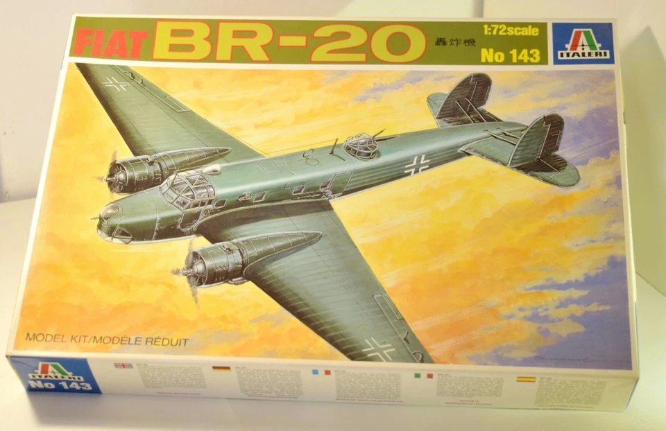 ITALERI Fiat BR -20 CICOGNA 1/72 - Immagine 1 di 1