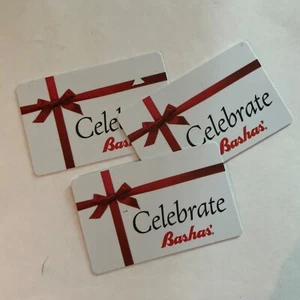 Bashas', 3 gift cards, total verified value $100, Free Shipping - Picture 1 of 1