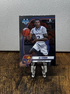 Bowman University Chrome 2024-25 - Bowman 1st - AJ Storr #4 - Kansas - Imagen 1 de 2
