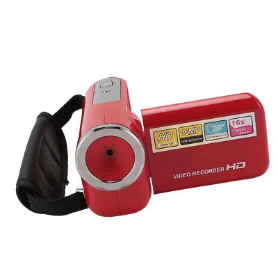 Digital Video Camera Recorder 1080P HD 16MP Portable DV Camcorder 16X Digit WTD - Image 1 of 4