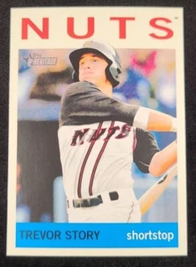 Carta Trevor Story 2013 Topps Heritage Minor League #33 Modesto Nuts Baseball - Foto 1 di 5