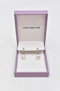 Silver Pearl Earrings - Michael Hill Jeweller - Picture 1 of 2
