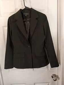 Adolfo Blazer Jacke Größe 6 schwarz - Bild 1 von 8