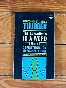 Vintage 1st Printing Pocket Paperback Book – THE EXECUTIVE’S IN A WORD BOOK - Bild 1 von 8