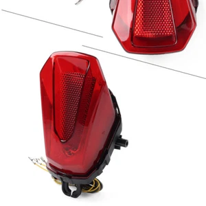 Red Red Rear Taillight Brake LED Turn Signal Light For Suzuki GSXR1000 2017-2021 - Picture 1 of 15