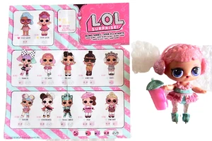 lOL DOLL ICE SKATER SK8ER BLING SERIES W/ INSERT PRE-OWNED 4 T-LA BLU neocurio - Picture 1 of 4