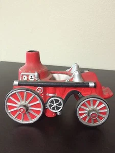Vintage Collectible Hand-made Horse-drawn Firefighting Carriage - Picture 1 of 2