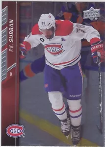 15/16 UD...P.K. SUBBAN...SILVER FOIL PARALLEL...CARD # 102...CANADIENS - Bild 1 von 1