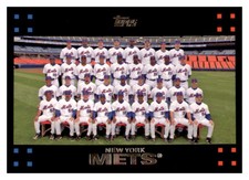2007 Topps #229 NEW YORK METS New York Mets ~F8GG