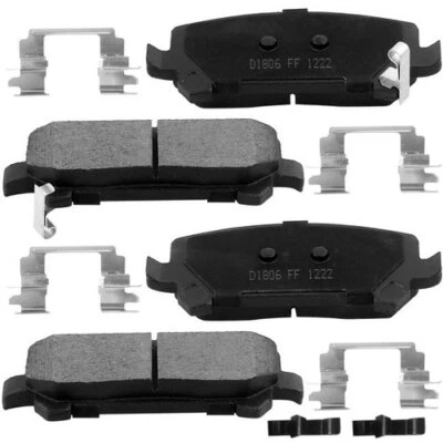 Rear Ceramic Brake Pads For 2015-2020 Chevrolet Colorado GMC Canyon H14 PA Foto 1 de 4