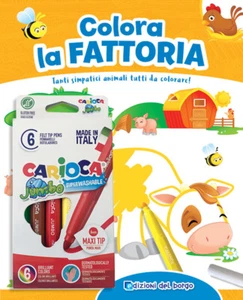Colora la fattoria. Tanti simpatici animali tutti da colorare! Ediz. a col... - Foto 1 di 1